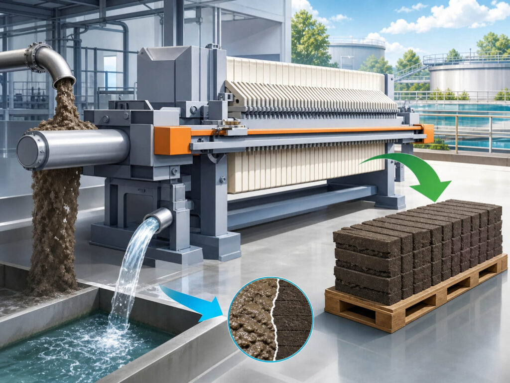 filter press in wastewater treatment